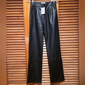 NWT Crybaby Vegan Faux Leather Women's Pants